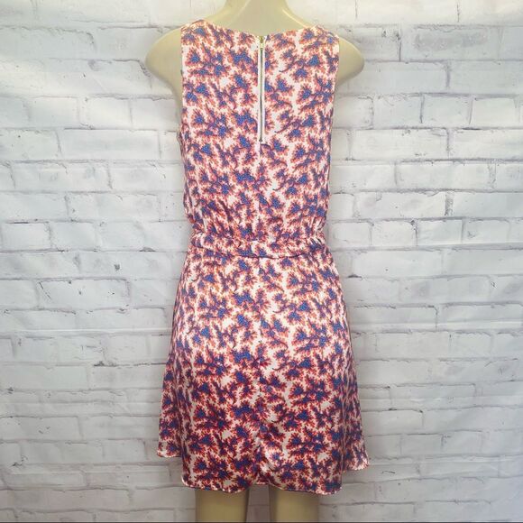 Collective Concepts paisley sleeveless dress with tie waist - Picture 3 of 10